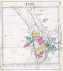 Historic Map - 1890 Lodi, Wisconsin, Atlas - Vintage Wall Art ...