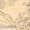 Historic Map : 1871 Farmington Village, Strafford County, New Hampshire. - Vintage Wall Art