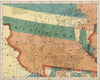 Historic Wall Map : National Atlas - 1852 Minnesota, Wisconsin, North Dakota, South Dakota. - Vintage Wall Art