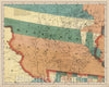 Historic Wall Map : National Atlas - 1852 Minnesota, Wisconsin, North Dakota, South Dakota. - Vintage Wall Art