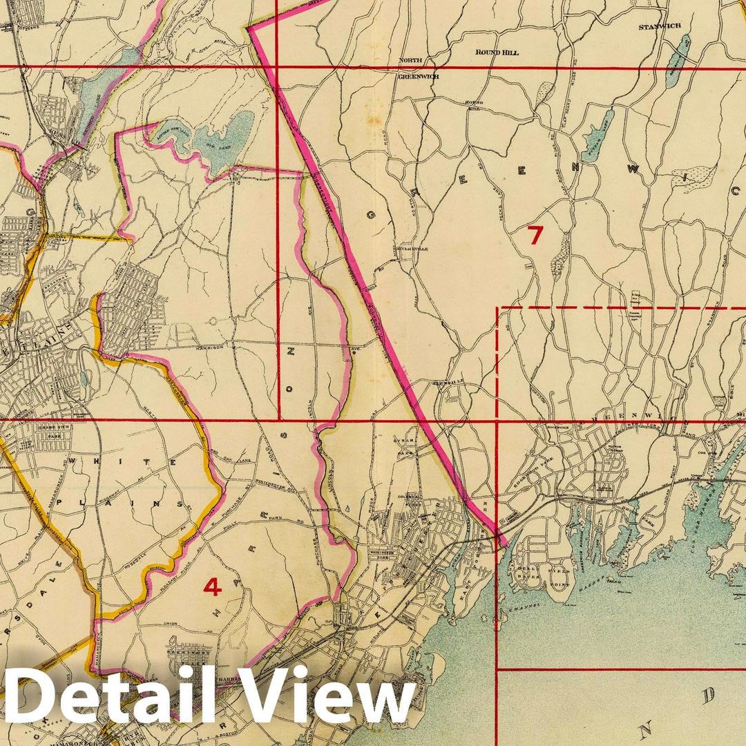 Historic Map : 1908 Index map Lower Section. - Vintage Wall Art ...