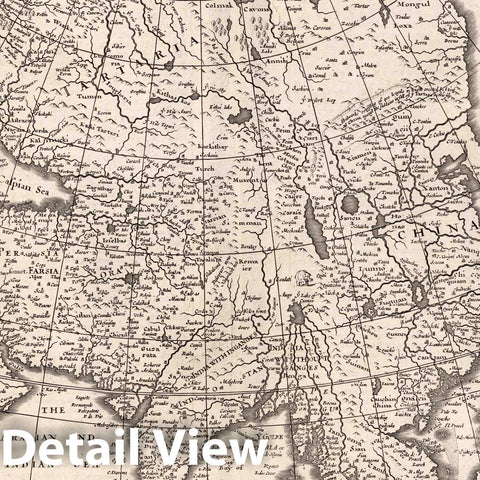 Historic Map : Asia, 1626 Atlas - Vintage Wall Art