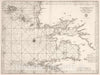 Historic Map : Brittany , France 5e. Carte Particuliere des Costes de Bretagne, 1773 Chart , Vintage Wall Art