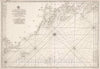 Historic Map : Carte des Costes de Poitou D'Aunis et de Saintonge, 1773 Chart - Vintage Wall Art