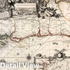 Historic Map : Thames River (England) Carte Nouvelle des Costes d'Angleterre Depuis la Riviere de la Tamise jusques a Portland. , Vintage Wall Art