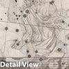Historic Map : Constellation: Ophiuchus; Man with Serpent, 1655 Celestial Atlas - Vintage Wall Art