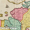 Historic Map : Denmark, Lolland Island (Denmark) Lalandia, Falstria et Mona Insvl?in Mari Balthico, 1665 Atlas , Vintage Wall Art