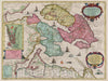 Historic Map : Atlas Maior Sive Cosmographia Blaviana, Qua Solvm, Salvm, Coelvm, Accvratissime Describvntvr. Dvcatvs Sonderborg, 1665 Atlas - Vintage Wall Art
