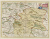 Historic Map : Germany, Atlas Maior Sive Cosmographia Blaviana, Qua Solvm, Salvm, Coelvm, Accvratissime Describvntvr. Stiria Steyrmarck, Atlas, Vintage Wall Art