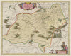 Historic Map : Germany, Terra Advocatorvm Vulgo Voightland, 1665 Atlas , Vintage Wall Art