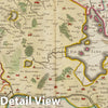 Historic Map : Germany, Atlas Maior Sive Cosmographia Blaviana, Qua Solvm, Salvm, Coelvm, Accvratissime Describvntvr. Oldenbvrg Comitatvs, 1665 Atlas , Vintage Wall Art