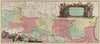 Historic Map : Germany, Danube River Danvbius Fluvius Europae Maximus, 1665 Atlas , Vintage Wall Art