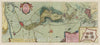 Historic Map : Netherlands, 1665 Tabvla Bergarum ad Zomam Stenbergae. , Vintage Wall Art