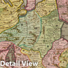 Historic Map : Ireland, Ulster, Ireland Vltonia Hibernis Cui-Guilly, 1665 Atlas , Vintage Wall Art
