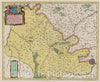 Historic Map : France, Carte Dv Pays et Forest D'Yveline, 1665 Atlas , Vintage Wall Art
