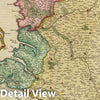 Historic Map : France, Poitou , France Xaintonge, avec Le Pays D'Avlnis, 1665 Atlas , Vintage Wall Art