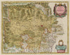 Historic Map : Italy, Piedmont, Italy Atlas Maior Sive Cosmographia Blaviana, Stato Del Piemonte, 1665 Atlas , Vintage Wall Art