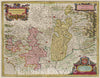 Historic Map : Atlas Maior Sive Cosmographia Blaviana, Qua Solvm, Salvm, Coelvm, Accvratissime Describvntvr. Montisferrati Dvcatvs, 1665 Atlas - Vintage Wall Art