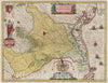 Historic Map : Italy, Padua Region (Italy) Atlas Maior Sive Cosmographia Blaviana, Territorio Padovano, 1665 Atlas , Vintage Wall Art