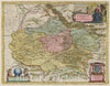 Historic Map : Italy , Spoleto (Italy), Umbria Region (Italy) Vmbria overo Dvcato Di Spoleto, 1665 Atlas , Vintage Wall Art