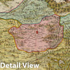 Historic Map : Italy , Spoleto (Italy), Umbria Region (Italy) Vmbria overo Dvcato Di Spoleto, 1665 Atlas , Vintage Wall Art