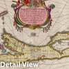 Historic Map : Bermuda, Mappa aestivarum insularum, 1665 Atlas , Vintage Wall Art