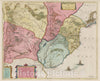 Historic Map : Agentina, Paraqvaria Vulgo Paragvay, 1665 Atlas , Vintage Wall Art
