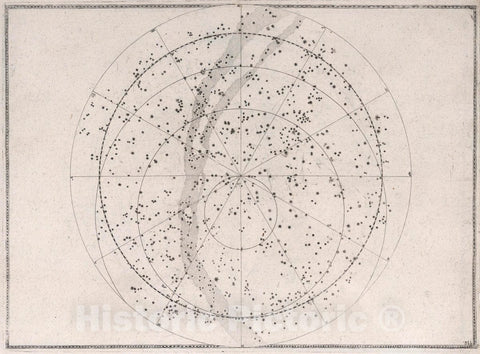 Historic Map : (Night Sky I.), 1655 Celestial Atlas - Vintage Wall Art