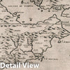 Historic Map : Saudi Arabia, Middle East, Asia Arabia Felice Nvova Tavola. Descrittione dell' Asia. Libro Trezo, 1599 Atlas , Vintage Wall Art