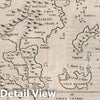 Historic Map : Indonesia, Southeast Asia India Tercera Nuova Tavola. Descrittione dell' Asia. Libro Trezo, 1599 Atlas , Vintage Wall Art