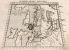 Historic Map : Europe, Northern Schonlandia Nvova. Scholandia. Sesta tavola nvova d'Evropa, 1561 Atlas , Vintage Wall Art