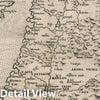 Historic Map : Syria, Holy Land Soria et Terra Santa Nuova Tavola, 1561 Atlas , Vintage Wall Art