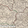 Historic Map : France, Berri , France 20. Carte des Gouvernements du Berri, du Nivernois, de la Marche, du Bourbonnois, du Limosin, 1777 Atlas , Vintage Wall Art
