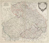 Historic Map : Bohemia (Czech Republic) 36. Le Royaume de Boheme, le Duche de Silesie, et les Marquisats de Moravie et Luace, 1777 Atlas , Vintage Wall Art