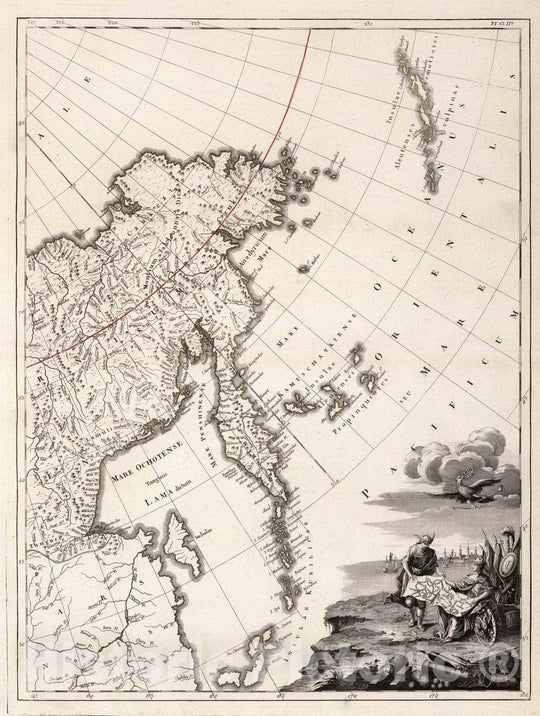 Historic Map : Russia, 53-IIE. Tabula Geographica Generalis Imperii Ru ...