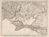 Historic Map : Russia, Ottoman Empire 57. Carte de la Partie Septentrionale de L'Empire Otoman (North Central Sheet), 1777 Atlas , Vintage Wall Art