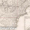 Historic Map : 45. Carte Generale du Canada, de la Louisiane, de la Floride, de la Caroline, de la Virginie, de la Nouvelle Angleterre, 1776 Atlas - Vintage Wall Art