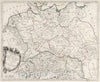 Historic Map : Germany, Atlas Universel dresse sur des Meillieures Cartes Modernes 1784. 59. Germania Antiqua, 1775 Atlas , Vintage Wall Art