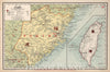 Historic Map : 18. Fukien, 1917 Atlas - Vintage Wall Art