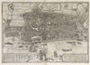 Historic Map : Utrecht (Netherlands), Vol I (19) Traiectum (Utrecht), 1575 Atlas , Vintage Wall Art