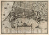 Historic Map : Ancona (Italy), Civitates Orbis Terrarum. Vol I (46) Ancona, 1575 Atlas , Vintage Wall Art