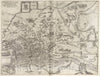 Historic Map : Rome (Italy), VOI II (49) Romae (Rome), 1575 Atlas , Vintage Wall Art