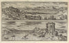 Historic Map : Pozzuoli Bay (Italy) 1575 Vol II (51) Puteoli (Pozzuoli Bay) , Vintage Wall Art