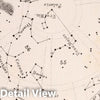 Historic Map : 42. Stars: April Midnight, 1892 Celestial Atlas - Vintage Wall Art
