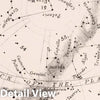Historic Map : 50. Stars: December Midnight, 1892 Celestial Atlas - Vintage Wall Art