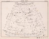 Historic Map : 55. Star Map. from an Atlas of Astronomy, 1892 Celestial Atlas - Vintage Wall Art