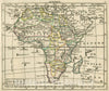 Historic Map : A New General and Universal Atlas Containing Forty Five Maps by Andrew Dury. Engraved by Mr. Kitchin & Others. Africa, 1763 Atlas - Vintage Wall Art