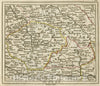 Historic Map : (The Empire of Germany (Southeast Corner).), 1763 Atlas - Vintage Wall Art
