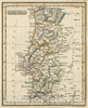 Historic Map : Portugal, 1830 Atlas - Vintage Wall Art