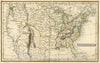 Historic Map : 1830 Historical United States. - Vintage Wall Art